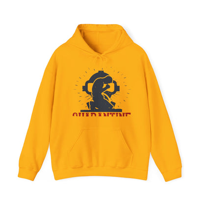 this is my quarantine-01 — Unisex Heavy Blend Hoodie (G18500)