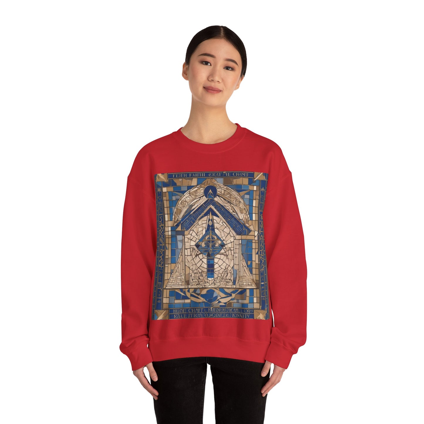 masonic_00003.png — Unisex Heavy Blend Crewneck (G18000)