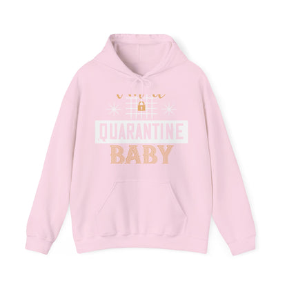 iΓÇÖm quarantine baby-01 — Unisex Heavy Blend Hoodie (G18500)