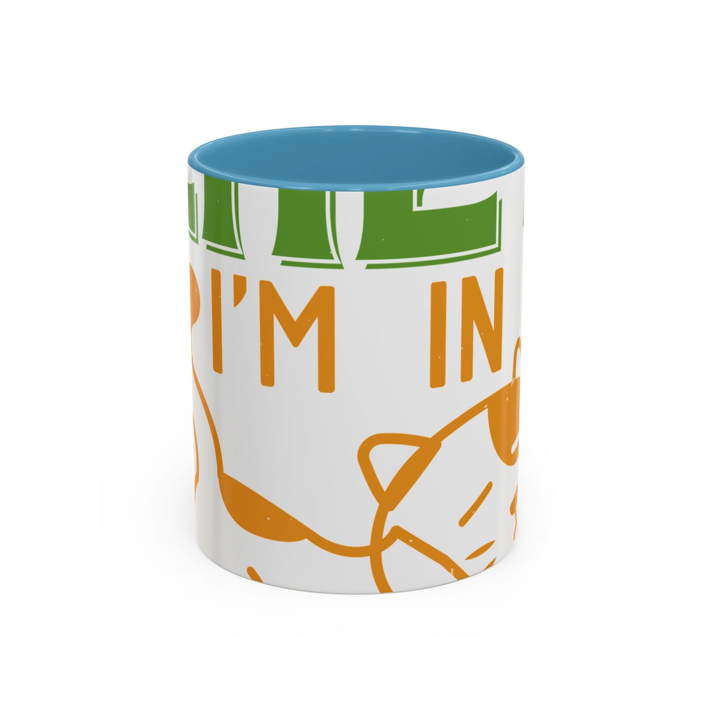 iΓÇÖm not lazy iΓÇÖm in quarantine-01 — Accent Mug 11/15oz