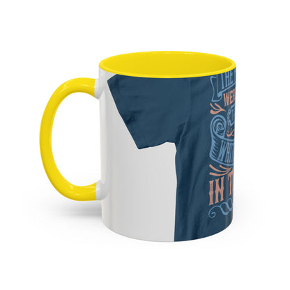 The politicians were talking themselves red, white and blue in the face — Accent Mug 11/15oz