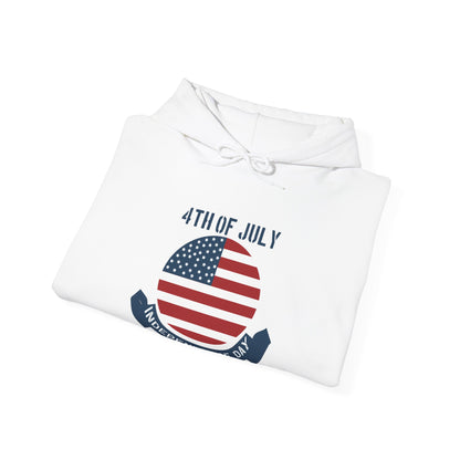Fourth of july (42) — Unisex Heavy Blend Hoodie (G18500)