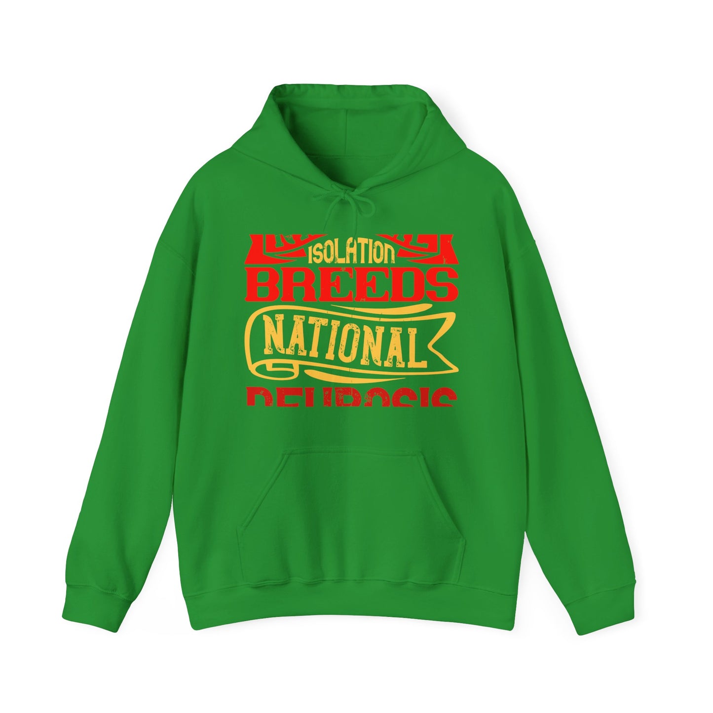 National isolation breeds national neurosis-01 — Unisex Heavy Blend Hoodie (G18500)