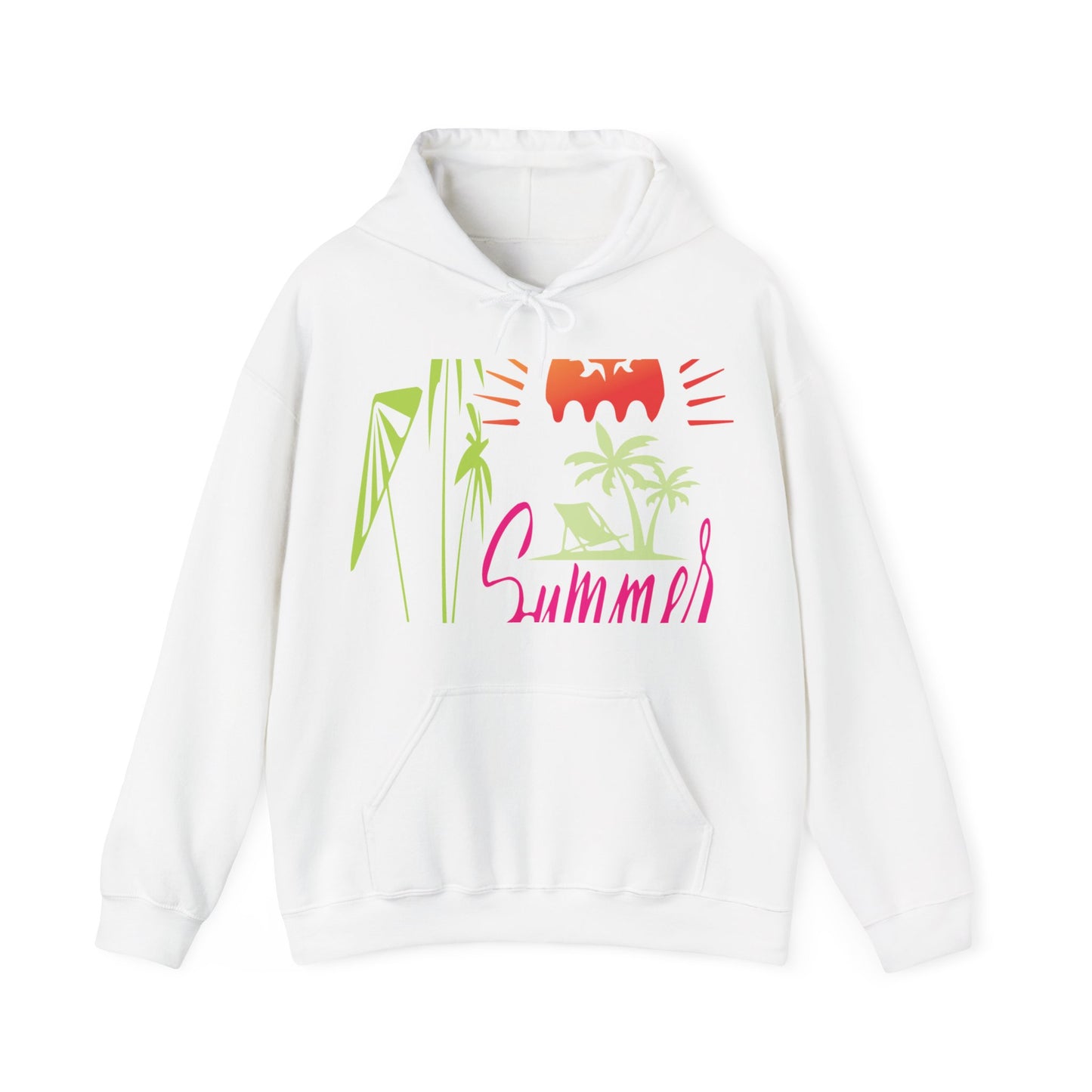 Summer (83) — Unisex Heavy Blend Hoodie (G18500)