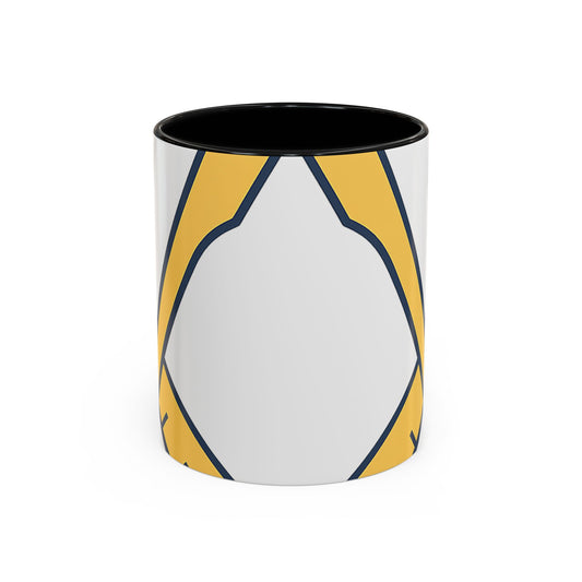 Plain Square and compass — Accent Mug 11/15oz