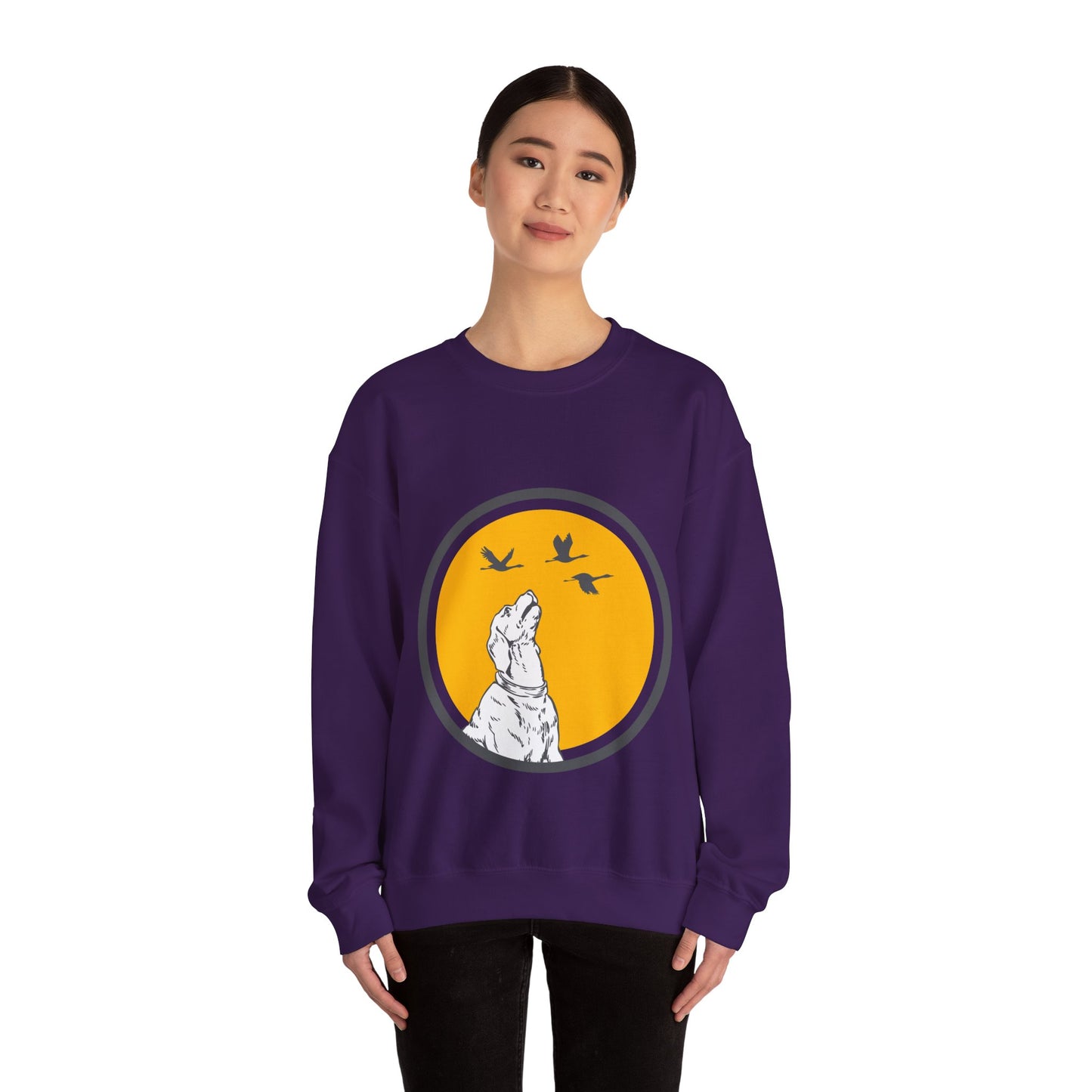 Dog (18) — Unisex Heavy Blend Crewneck (G18000)