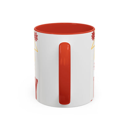 The easiest way to become a superhero is NOW! Just Stay At Home-01 — Accent Mug 11/15oz