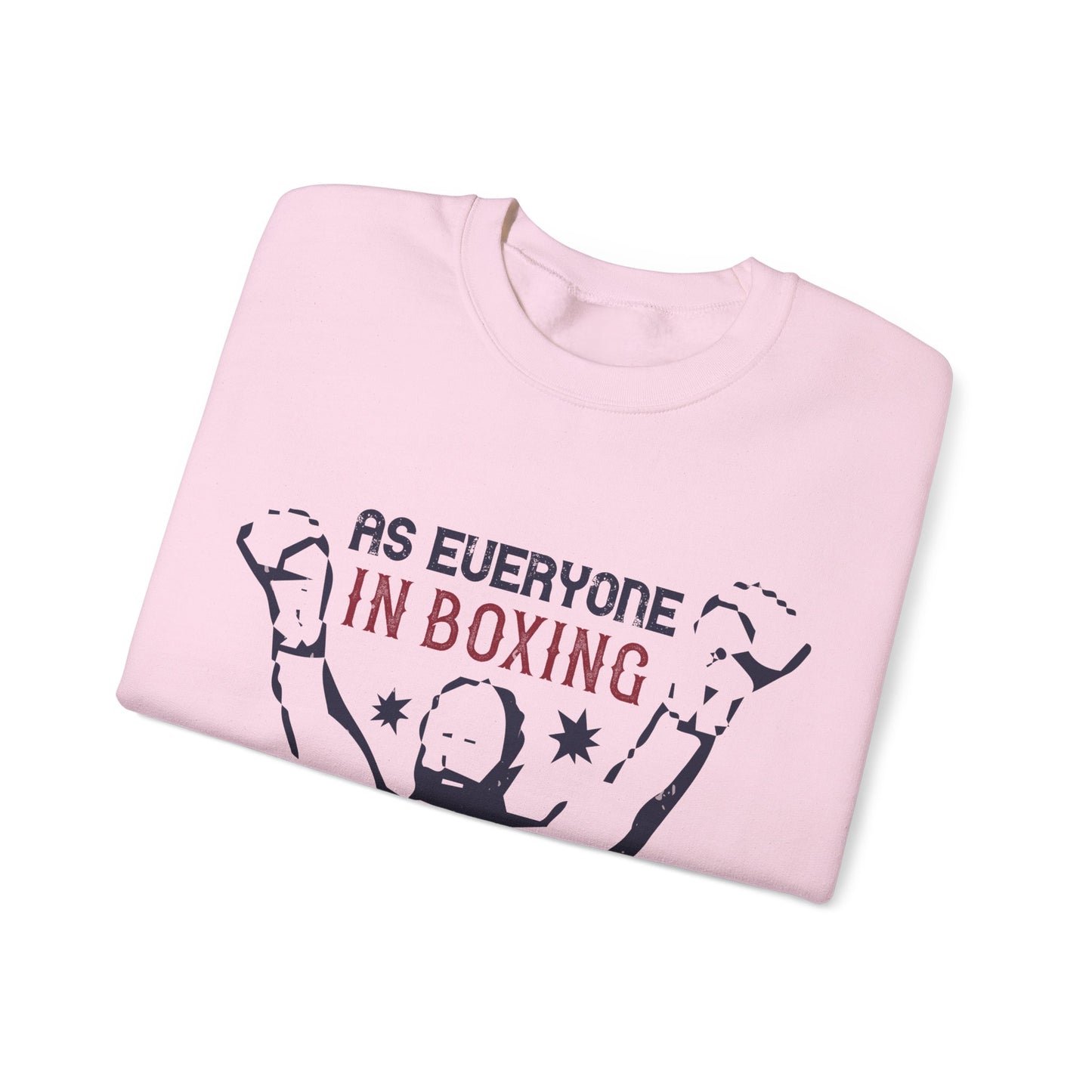 As everyone in boxing knows, styles makes fights-01 — Unisex Heavy Blend Crewneck (G18000)