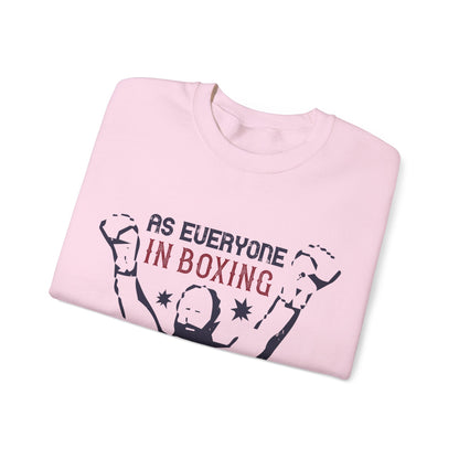 As everyone in boxing knows, styles makes fights-01 — Unisex Heavy Blend Crewneck (G18000)