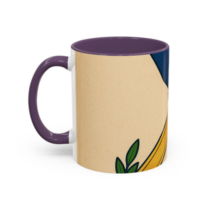 Worshipful master jewel Square — Accent Mug 11/15oz