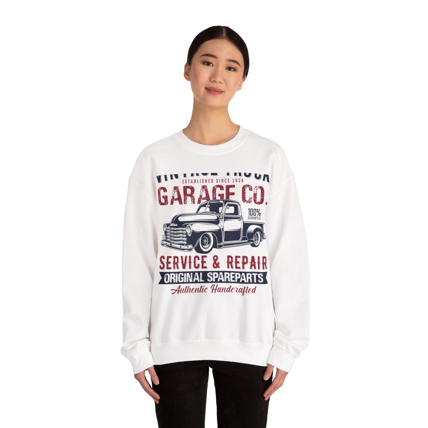Cars n trucks (12) — Unisex Heavy Blend Crewneck (G18000)