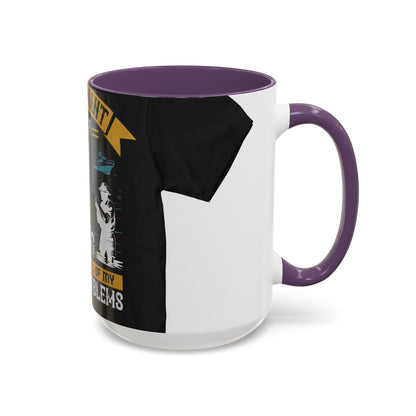 i just want to go fishing and ignore all of my — Accent Mug 11/15oz