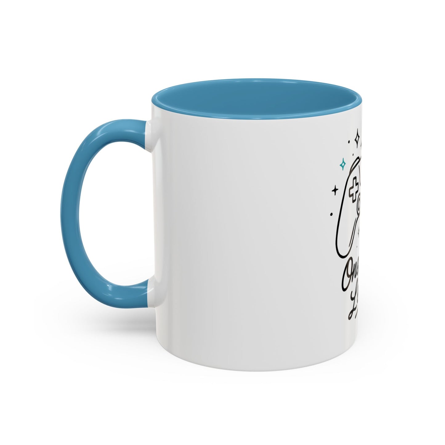 Gamer Accent Coffee Mug - One More Level Gaming Gift, Video Game Mug, Fun Coffee Cup, Unique Present for Gamers, Geeky [...]