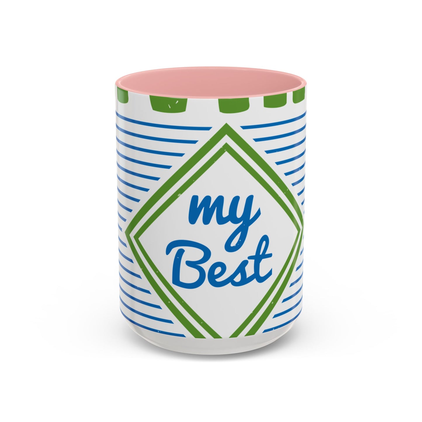 living my best quarantine-01 — Accent Mug 11/15oz