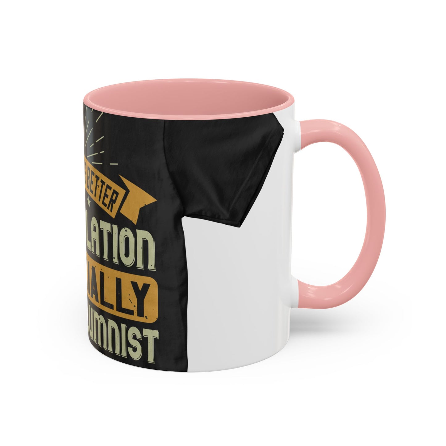 Teamwork is better than isolation, especially for a columnist — Accent Mug 11/15oz
