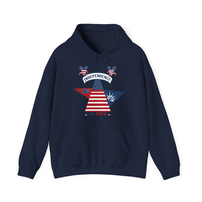 Fourth of july (48) — Unisex Heavy Blend Hoodie (G18500)