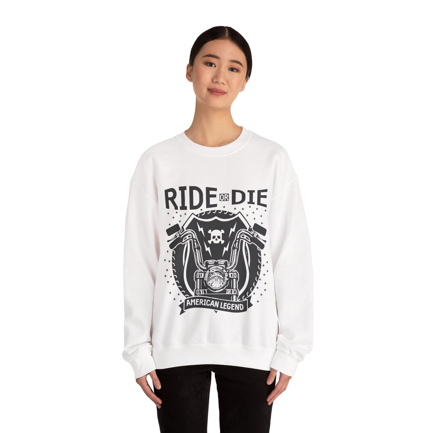 Motorbike (32) — Unisex Heavy Blend Crewneck (G18000)