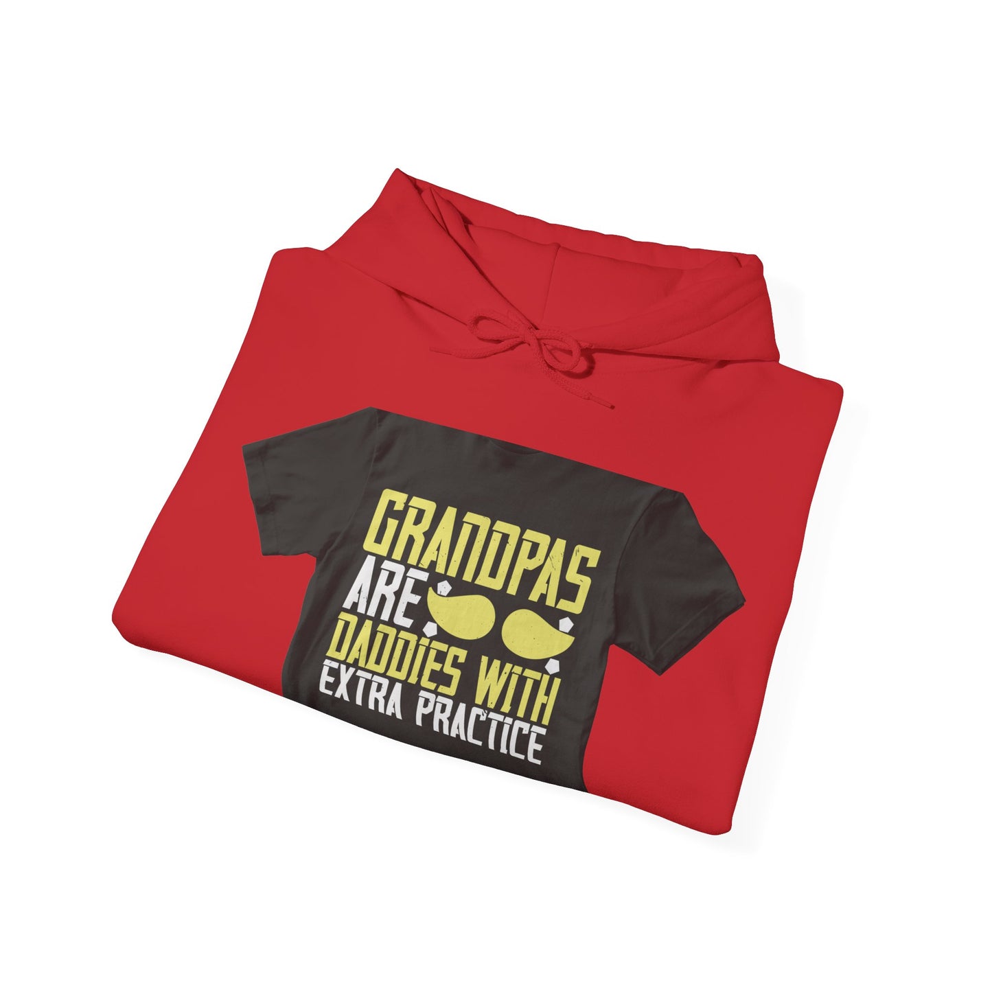 Grandpas are daddies with extra practice-2 — Unisex Heavy Blend Hoodie (G18500)