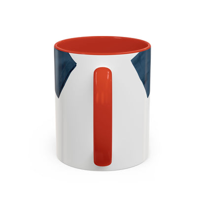 The politicians were talking themselves red, white and blue in the face — Accent Mug 11/15oz