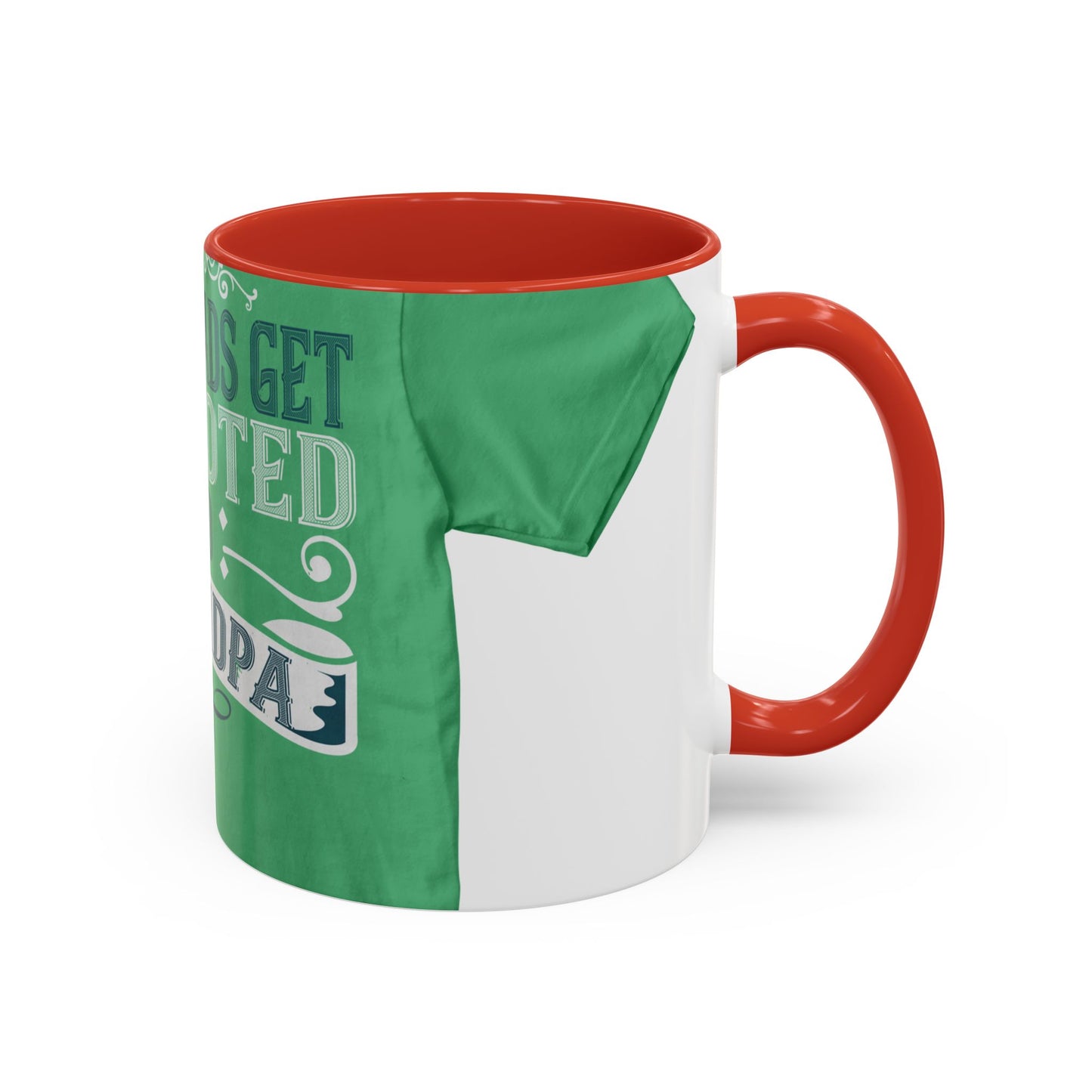 Great dads get promoted to grandpa-02 — Accent Mug 11/15oz