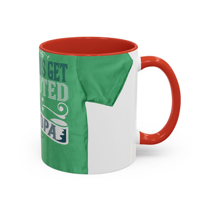 Great dads get promoted to grandpa-02 — Accent Mug 11/15oz