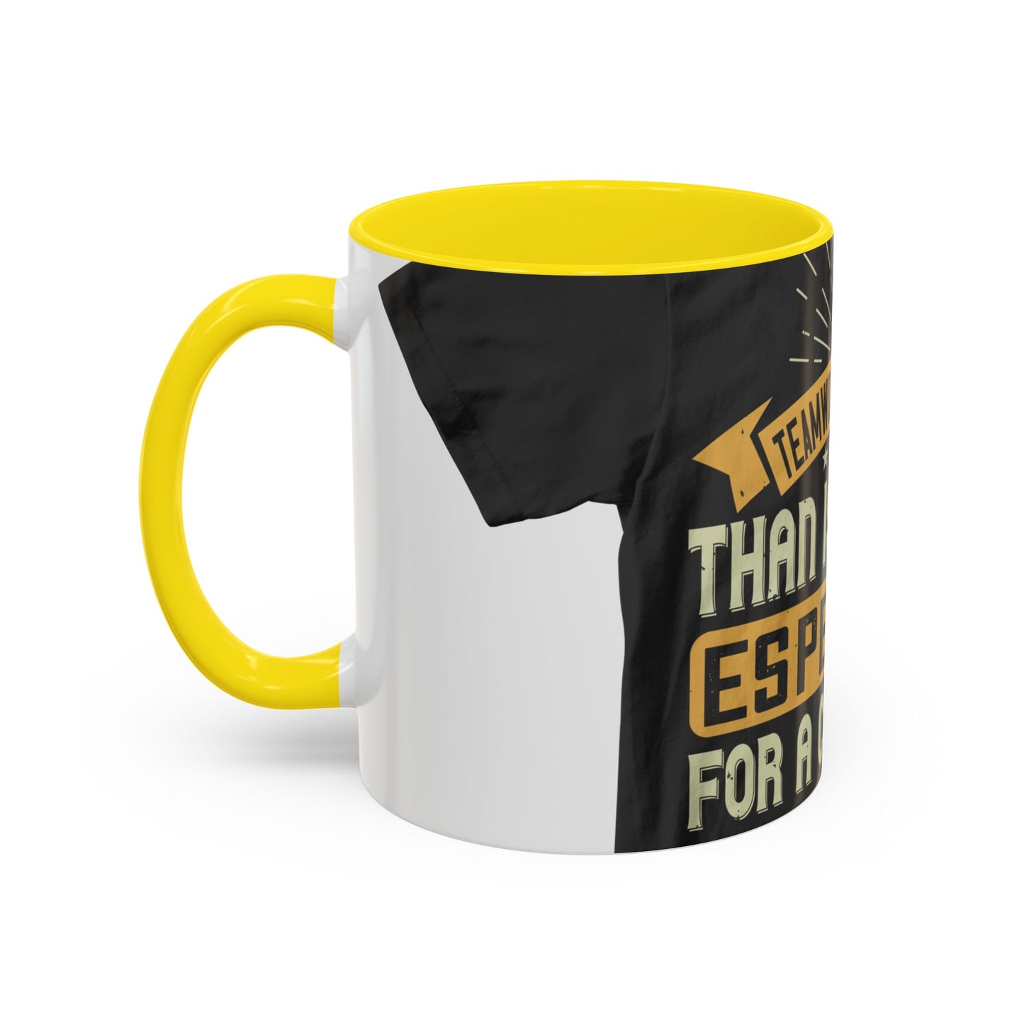 Teamwork is better than isolation, especially for a columnist — Accent Mug 11/15oz