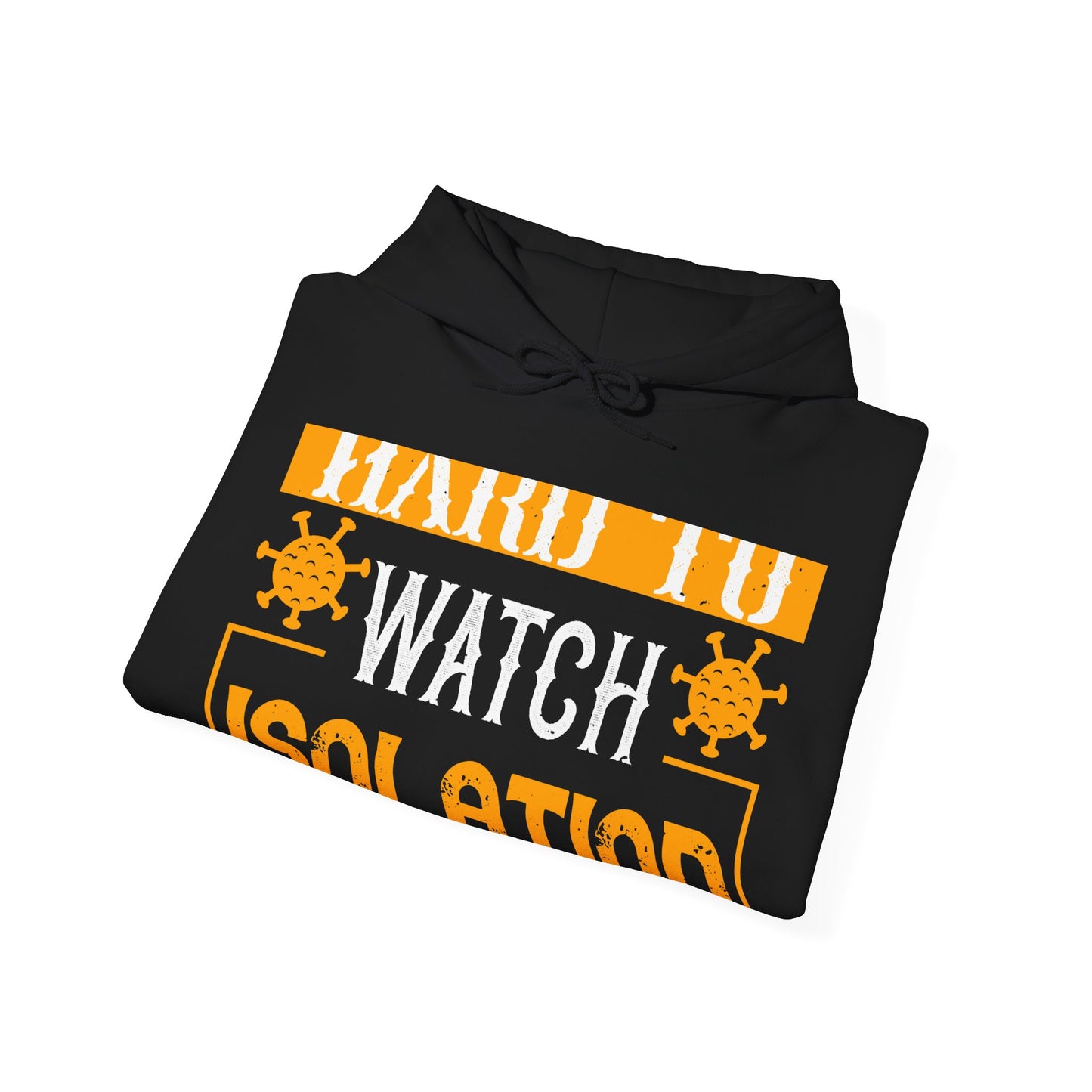 It's just hard to watch isolation basketball-01 — Unisex Heavy Blend Hoodie (G18500)