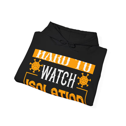 It's just hard to watch isolation basketball-01 — Unisex Heavy Blend Hoodie (G18500)