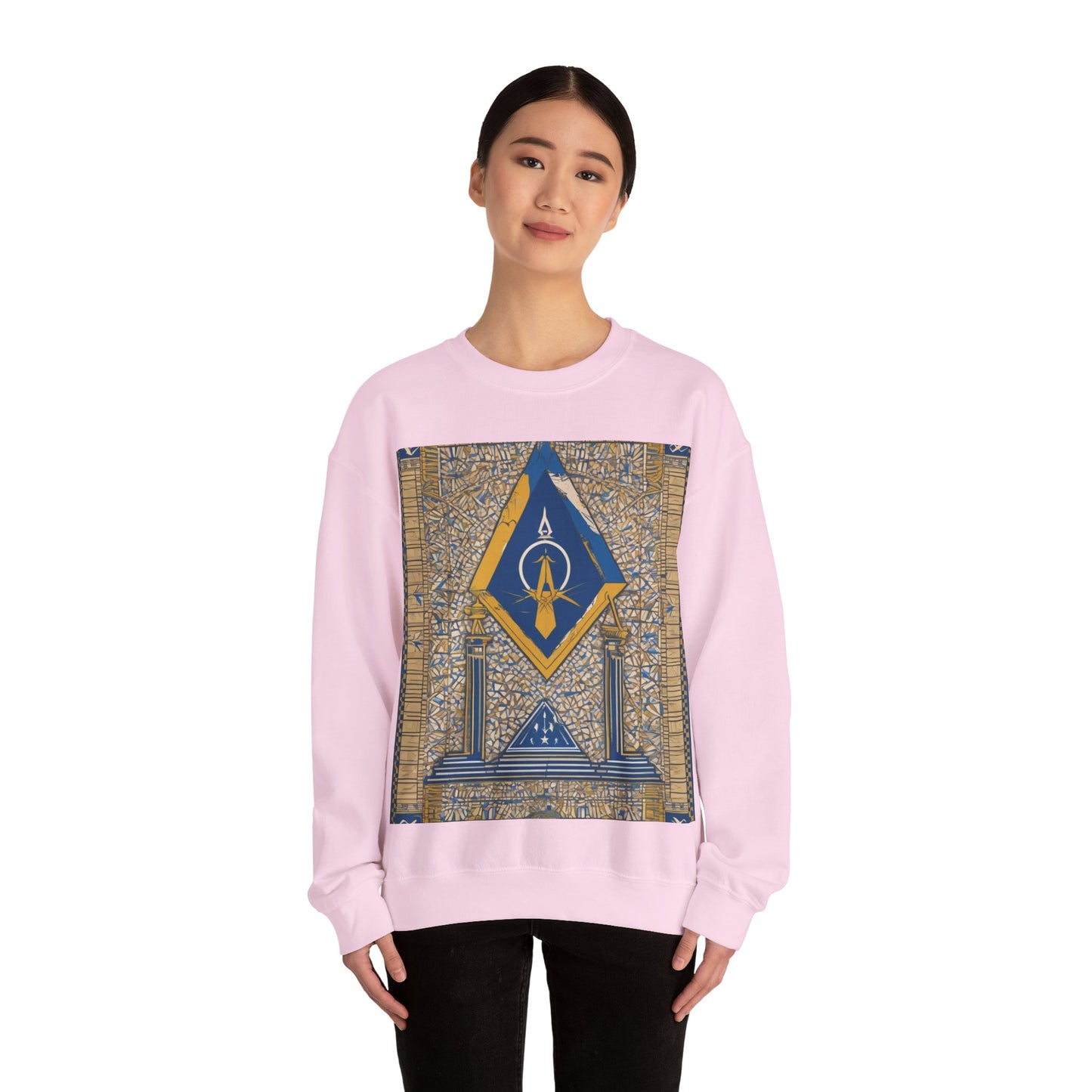 masonic_00197.png — Unisex Heavy Blend Crewneck (G18000)
