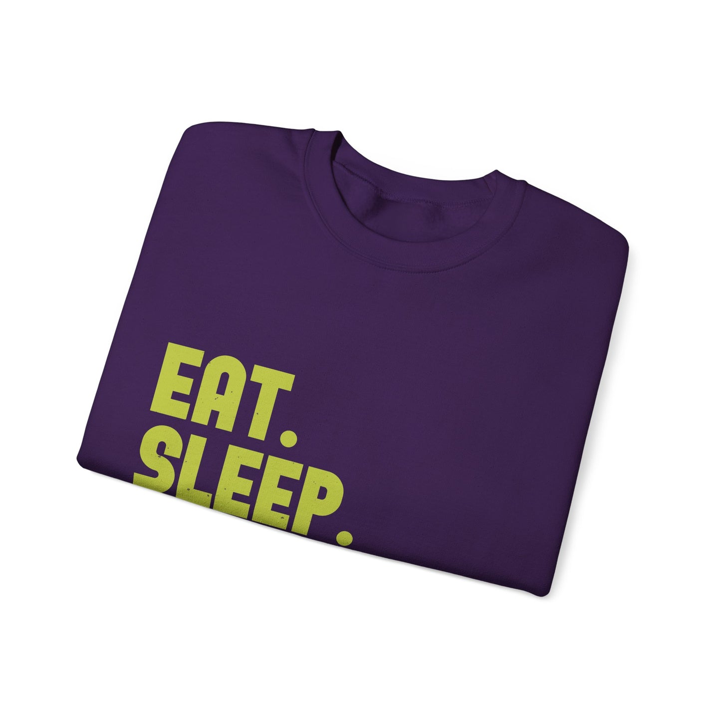 eat sleep quarantine repeat-01 — Unisex Heavy Blend Crewneck (G18000)