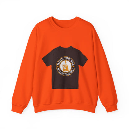 Yaasss Time will heal everything — Unisex Heavy Blend Crewneck (G18000)