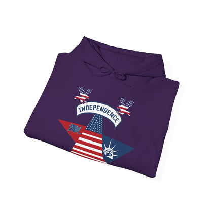 Fourth of july (48) — Unisex Heavy Blend Hoodie (G18500)