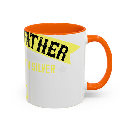 A grandfather is someone with silver-01 — Accent Mug 11/15oz