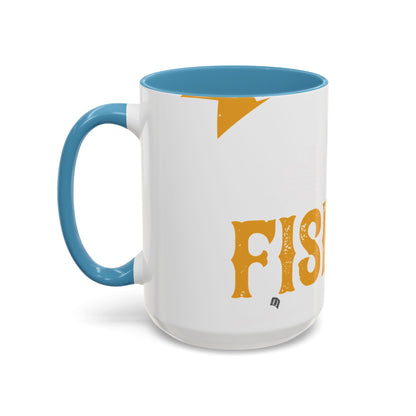father and son fishing partners  for life-01 — Accent Mug 11/15oz