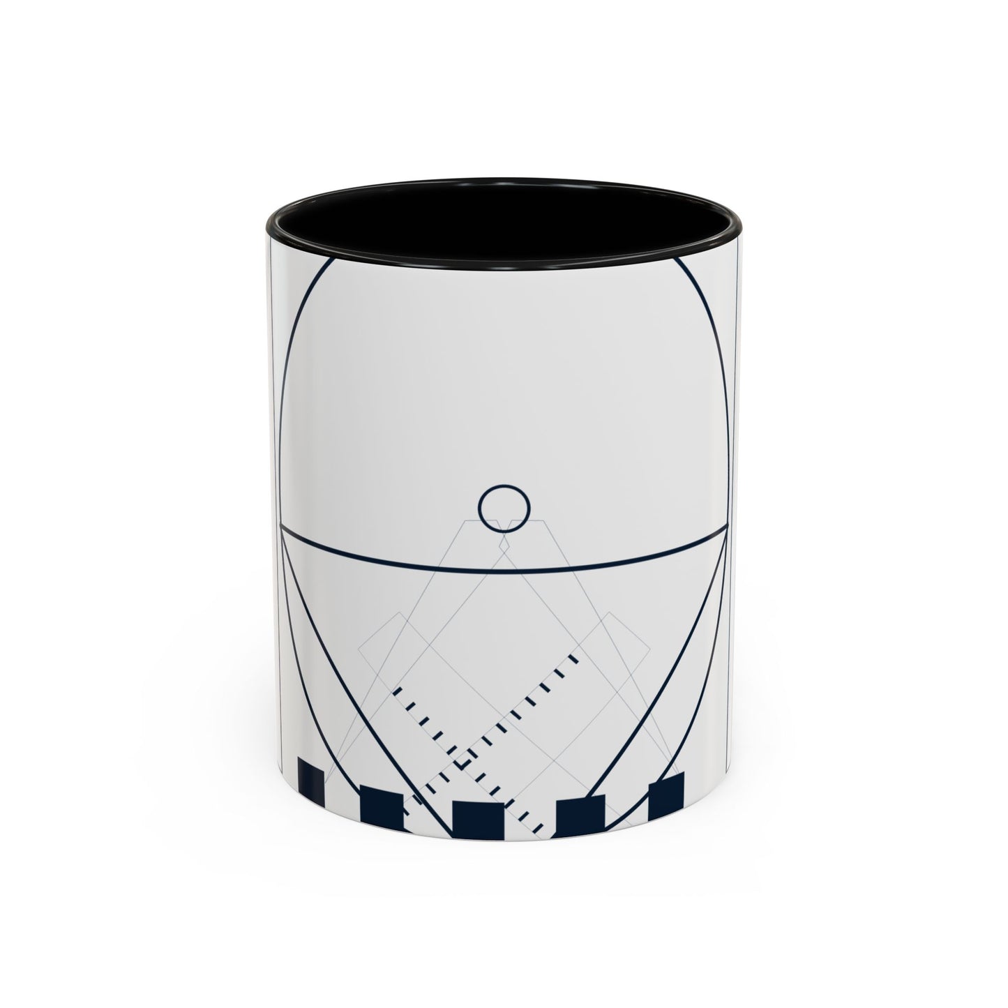 Masonic_Pillars_Crest_5400 — Accent Mug 11/15oz