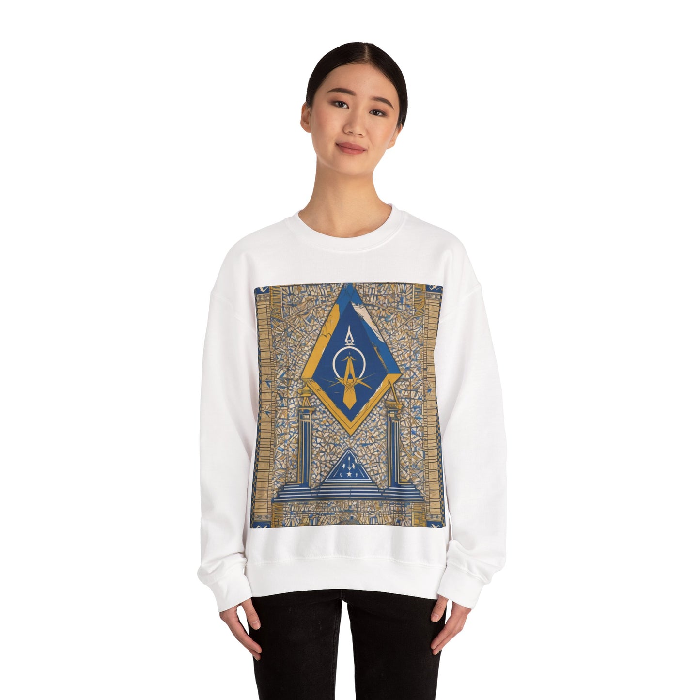 masonic_00197.png — Unisex Heavy Blend Crewneck (G18000)
