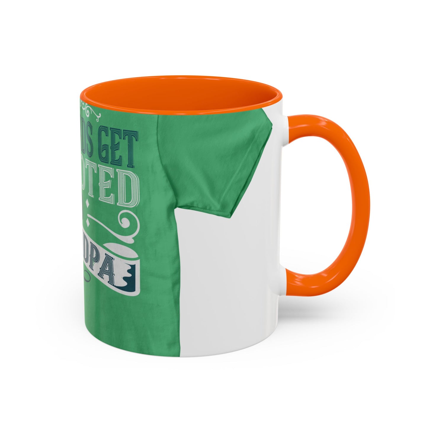 Great dads get promoted to grandpa-02 — Accent Mug 11/15oz