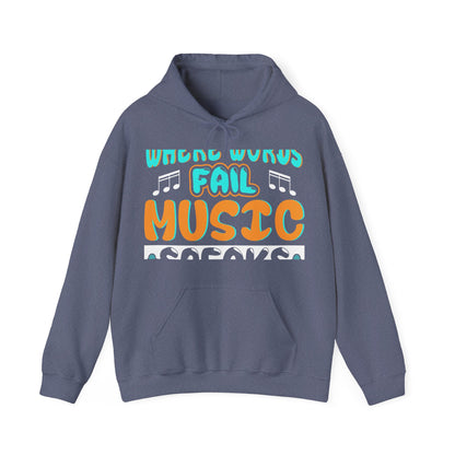 Music (28) — Unisex Heavy Blend Hoodie (G18500)