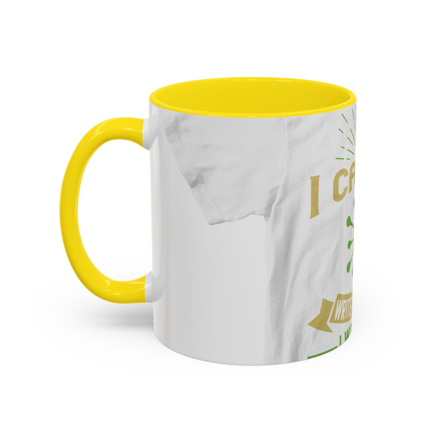 I cannot write in isolation. I write with people around me — Accent Mug 11/15oz