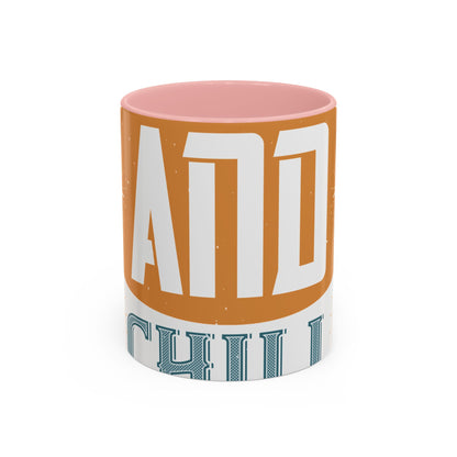 quarantine and chill-011 — Accent Mug 11/15oz