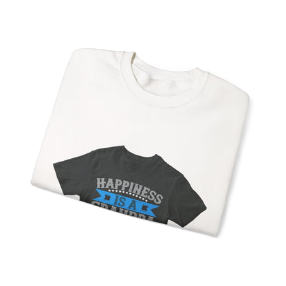 Happiness is a grandpa hug-02 — Unisex Heavy Blend Crewneck (G18000)