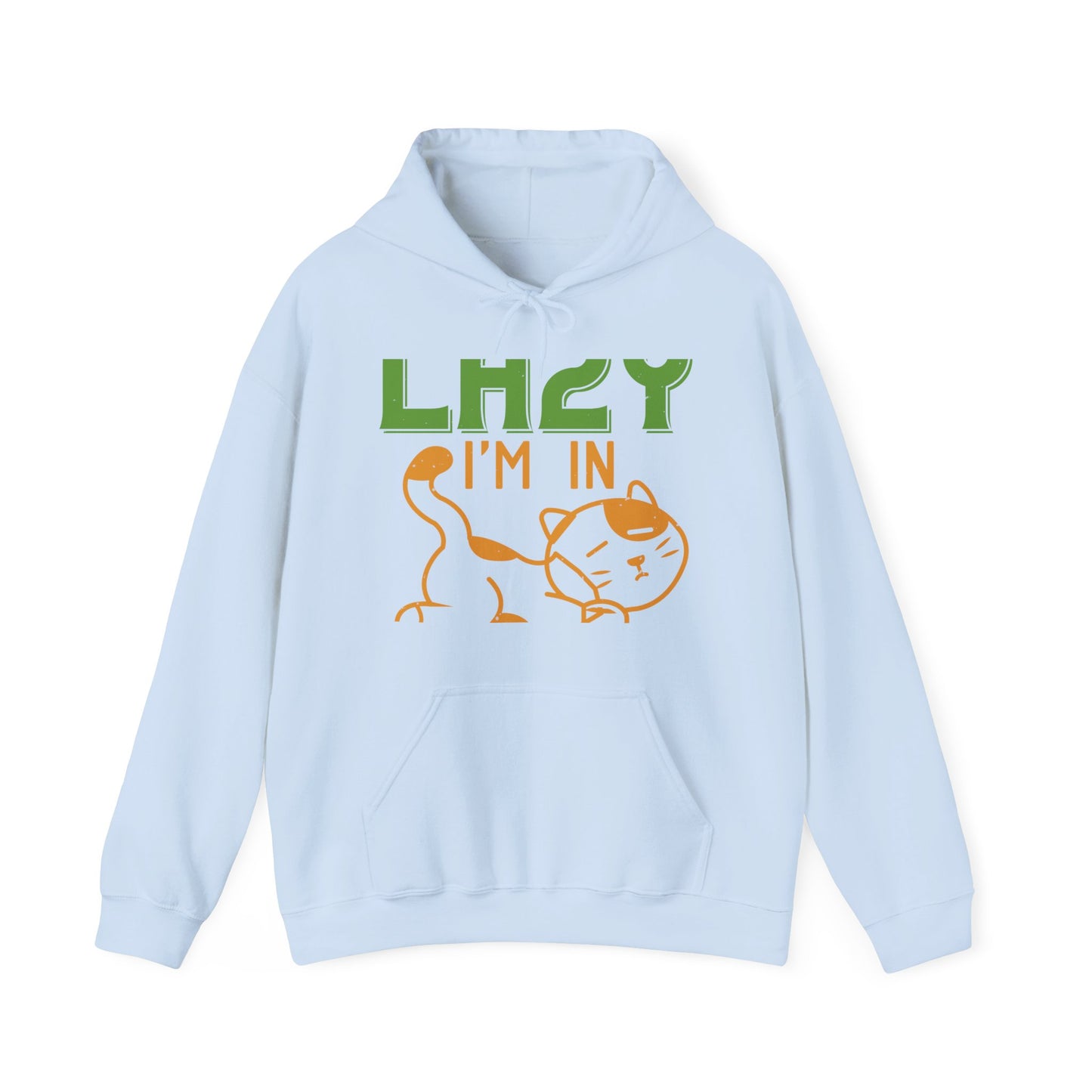 iΓÇÖm not lazy iΓÇÖm in quarantine-01 — Unisex Heavy Blend Hoodie (G18500)
