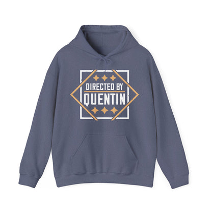 written and directed by quentin quarantine-01 — Unisex Heavy Blend Hoodie (G18500)