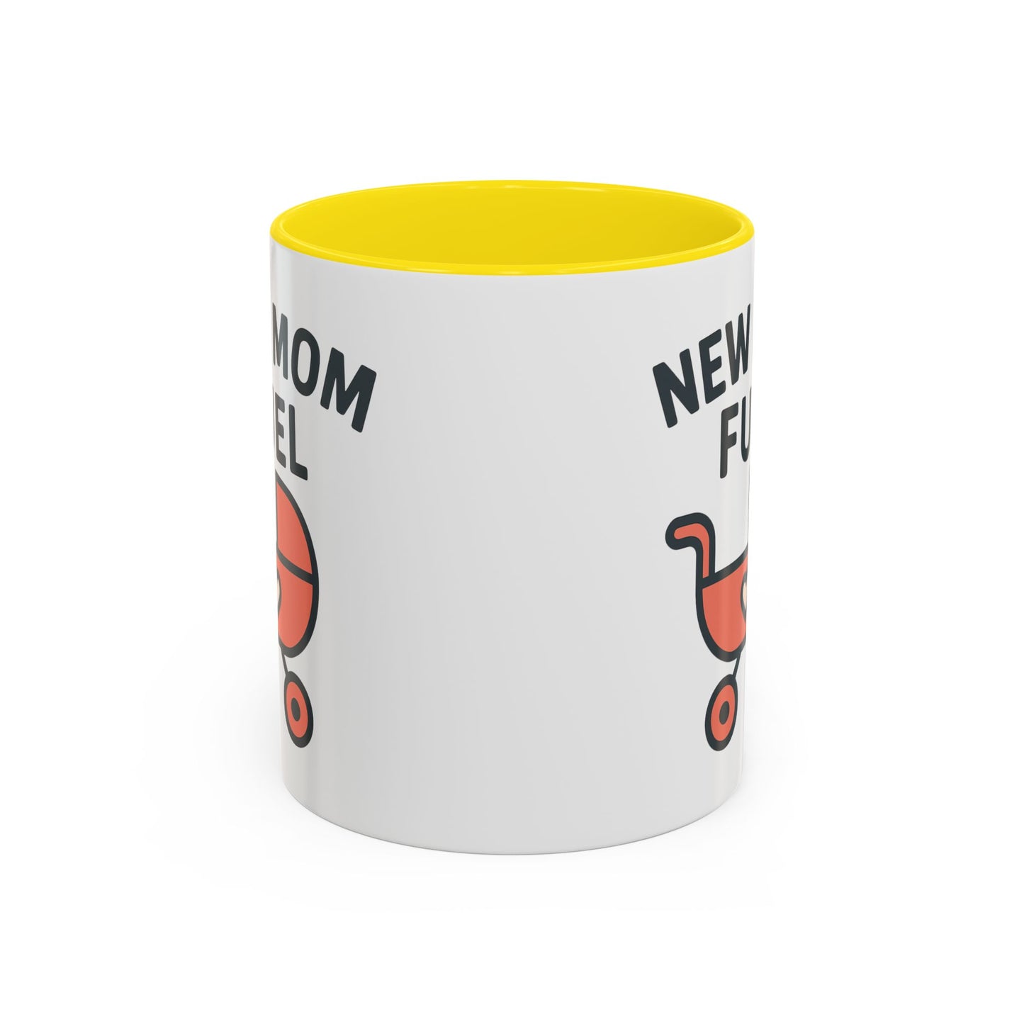 New Mom Fuel Coffee Mug - Cute Mom Gift, Ceramic Coffee Cup, Mommy Essentials, Baby Shower Gift, Parent Life Mug