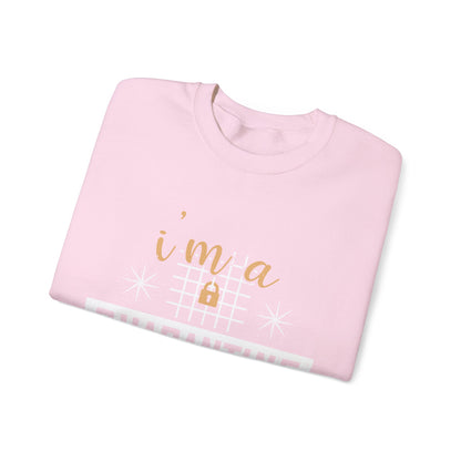 iΓÇÖm quarantine baby-01 — Unisex Heavy Blend Crewneck (G18000)