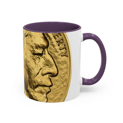 Gold  coins — Accent Mug 11/15oz