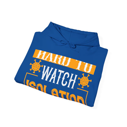 It's just hard to watch isolation basketball-01 — Unisex Heavy Blend Hoodie (G18500)