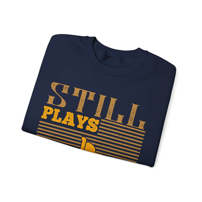 Still Plays With Trucks (2) — Unisex Heavy Blend Crewneck (G18000)