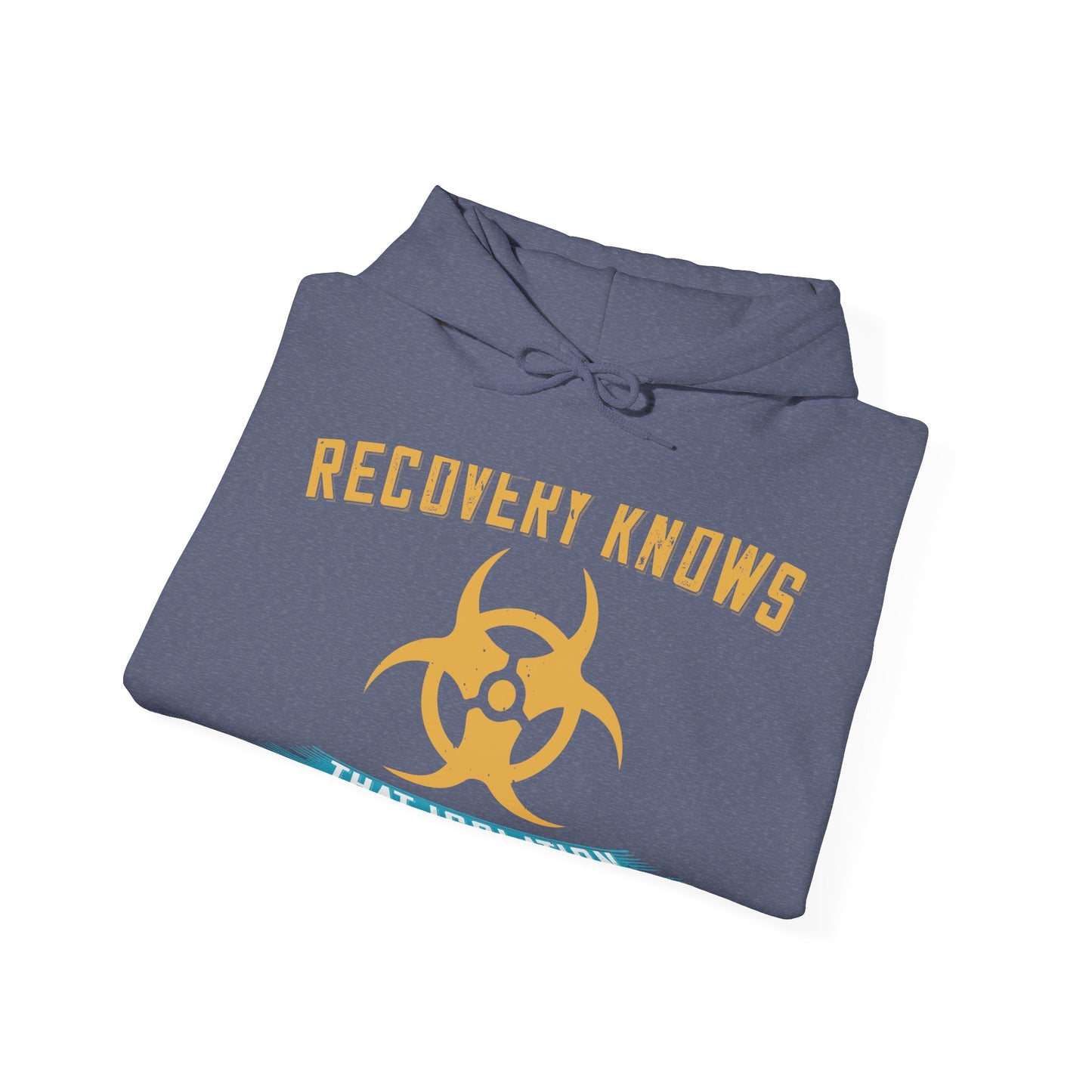 Anyone in recovery knows that isolation is the biggest enemy-01 — Unisex Heavy Blend Hoodie (G18500)
