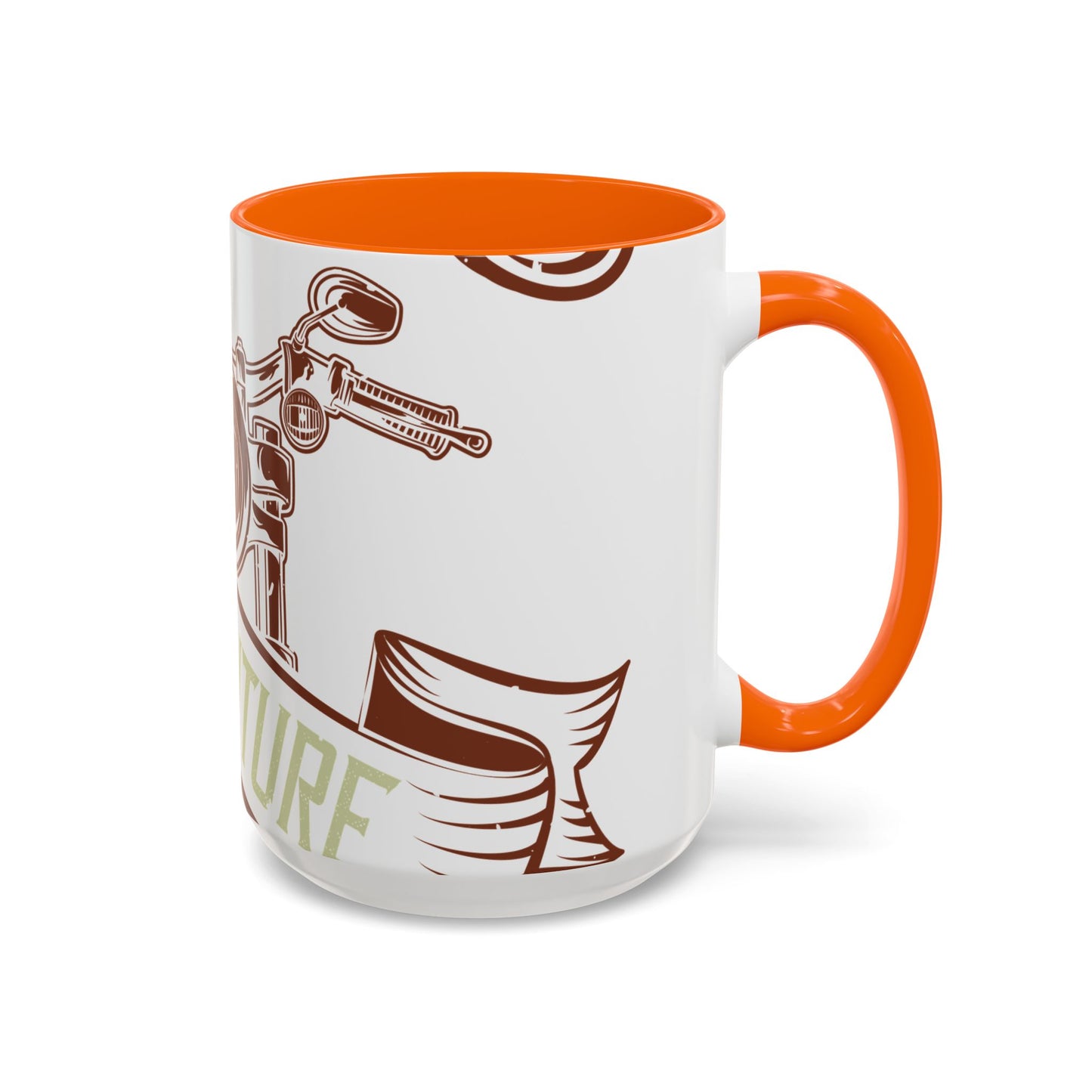 life is either a daring adventure or nothing-01 — Accent Mug 11/15oz